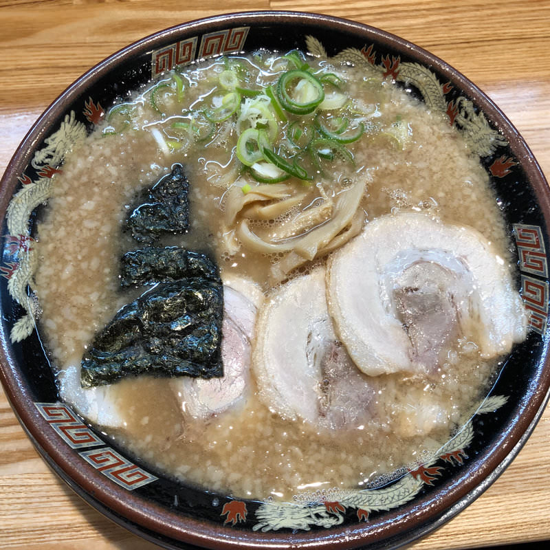 とんこつラーメン(宮崎とんこつラーメン 風来軒 大阪本店)の写真