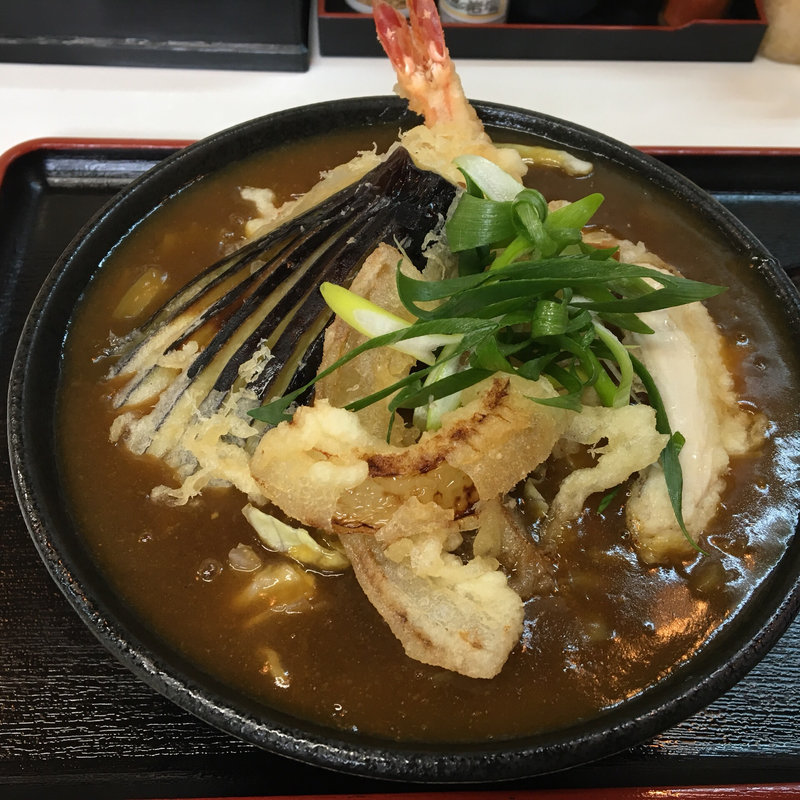 天ぷらカレーうどん(麺くい やまちゃん )の写真