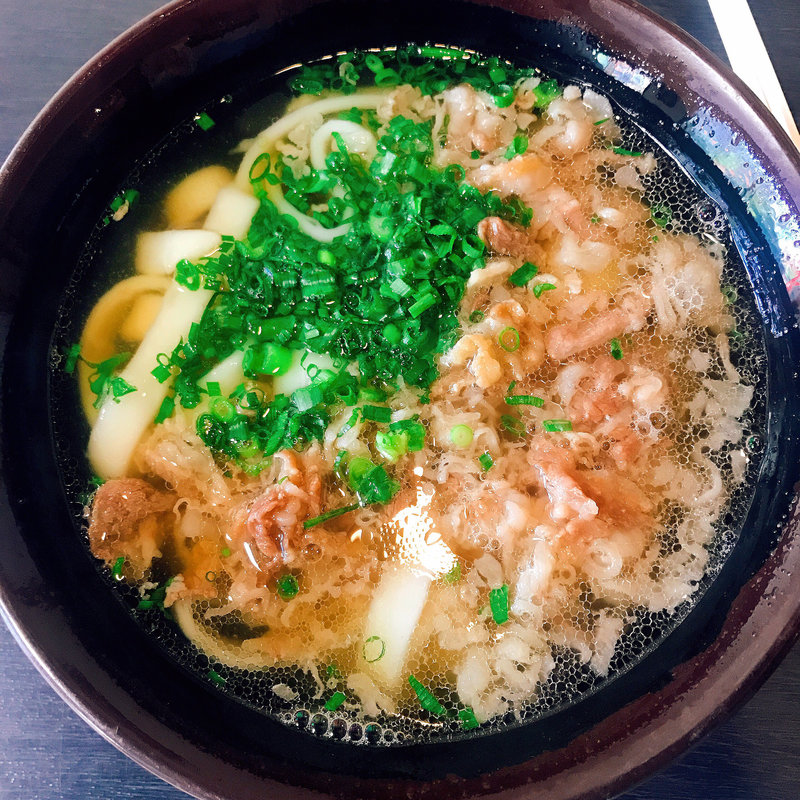 肉饂飩(寿し政 )の写真