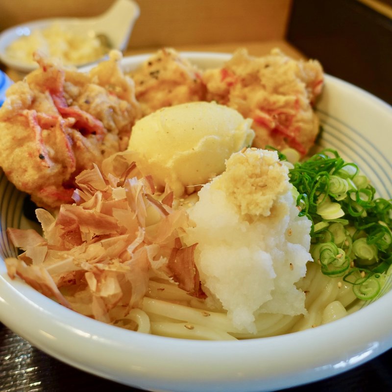 親子天ぶっかけ（冷）(つきろう )の写真