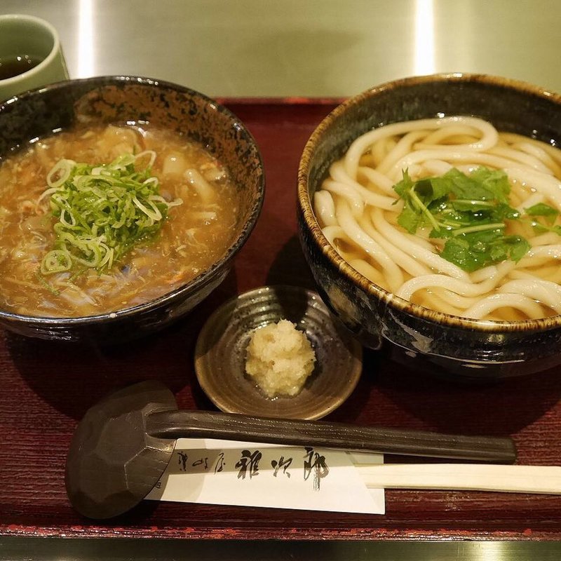 カニみそつけめん(讃岐屋　雅次郎)の写真
