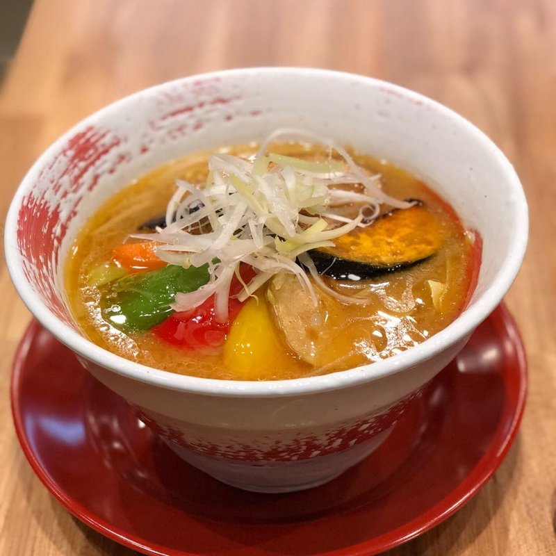 味噌ベジタブルラーメン(ラーメンダイニング ゆきあかり)の写真