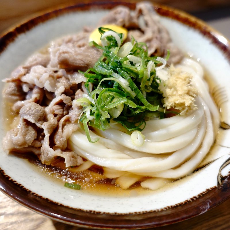 肉ぶっかけ（冷）(Udon kyutaro)の写真