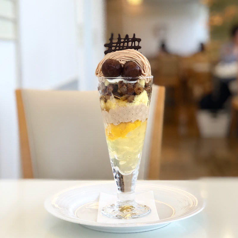 モンブランパフェ(マールブランシュ JR京都伊勢丹店 )の写真