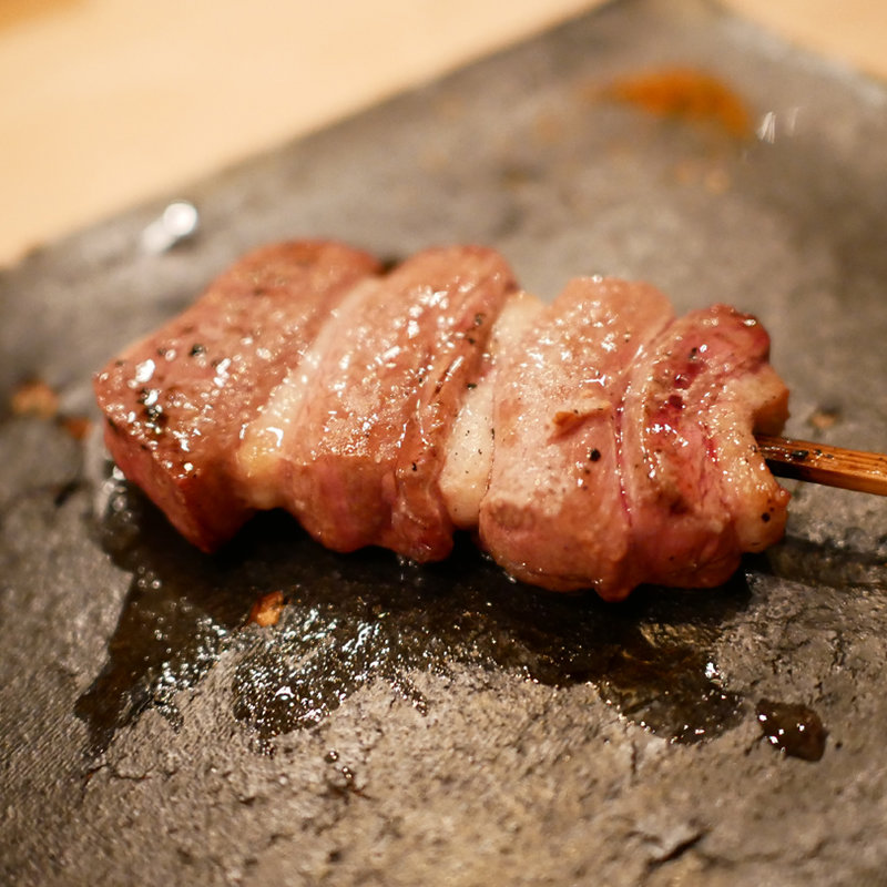 青森県産合鴨串(ひょご鳥 福岡店)の写真
