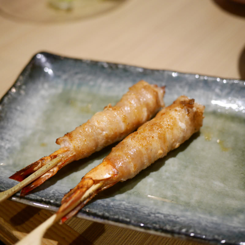 元祖えび巻き(炭火焼鳥焼串 てっぺん )の写真