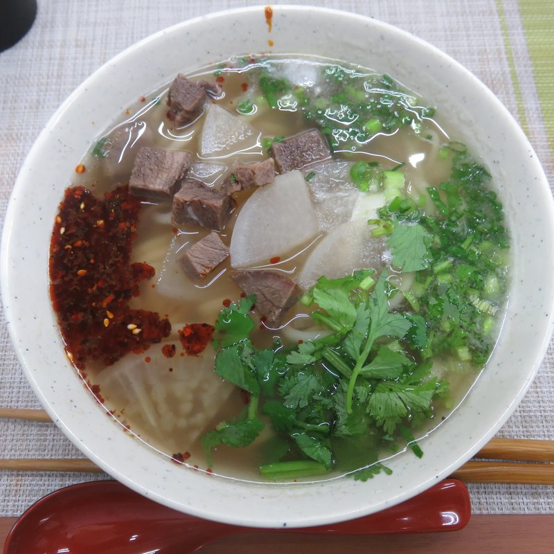 蘭州牛肉面(蘭州料理 ザムザムの泉)の写真