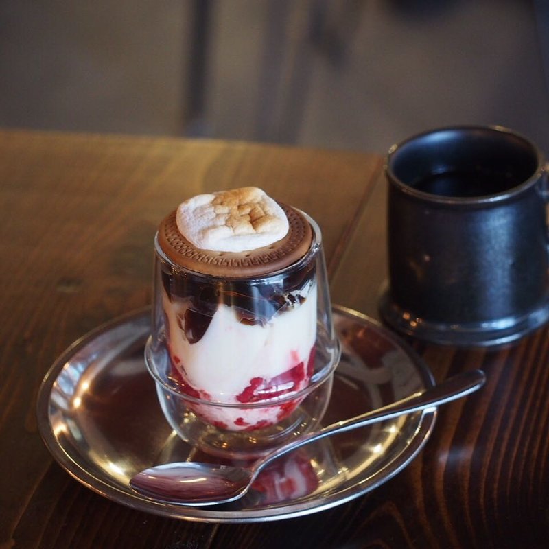 珈琲ゼリーパフェ(珈琲焙煎所　旅の音)の写真