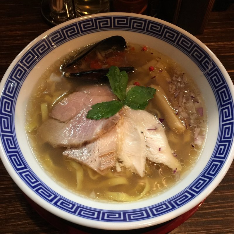 貝だし塩そば(だし廊)の写真