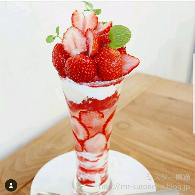 いちごのパフェ(コンマ コーヒー （COMMA COFFEE）)の写真