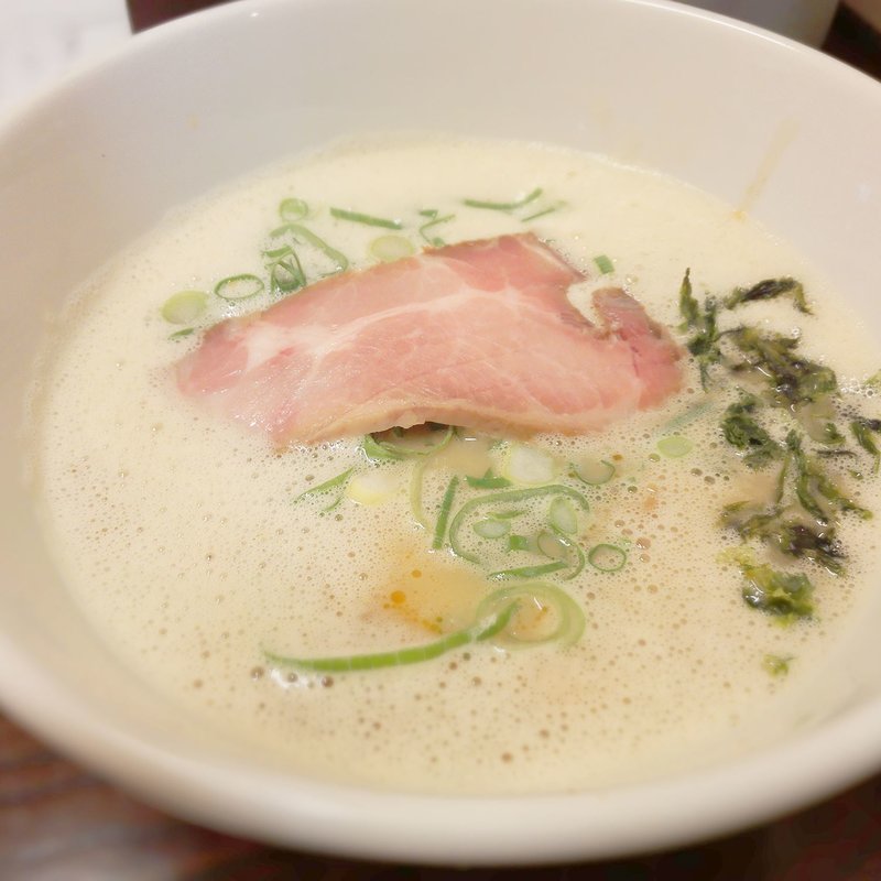 鶏白湯そば(鶏白湯そば まつ尾)の写真