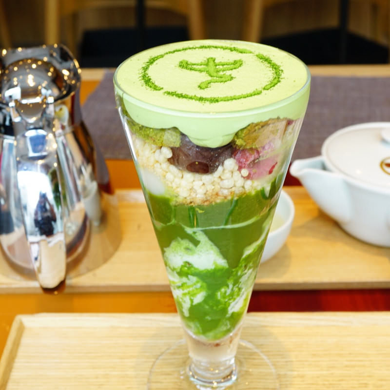 別製まるとパフェ(中村藤吉本店　銀座店)の写真