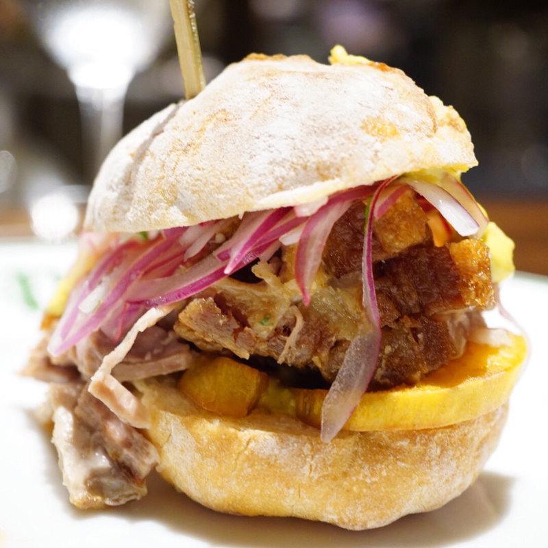 チチャロンサンド(トラットリア ナティーボ （Torattoria NＡＴＩＶＯ）)の写真