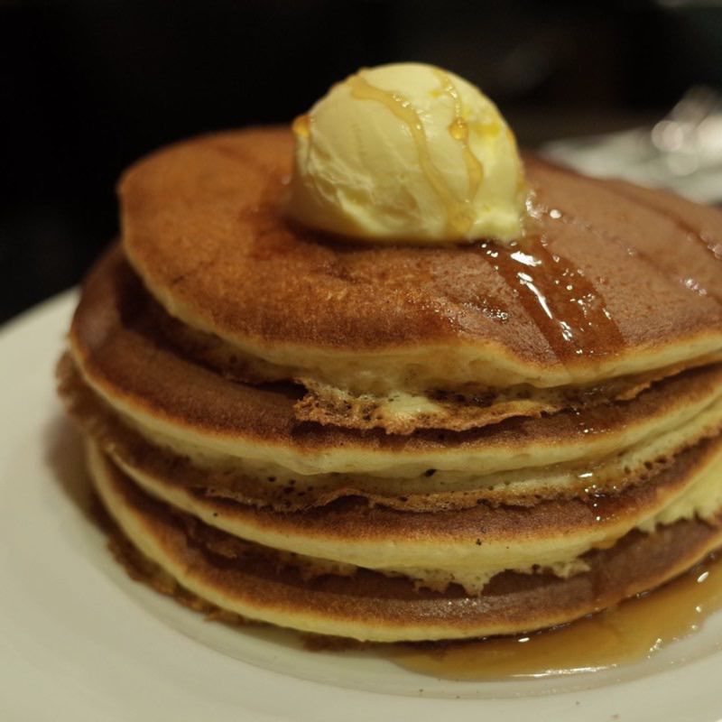 ミルフィーユパンケーキのモーニング(ベル・ヴィル （belle ville）)の写真