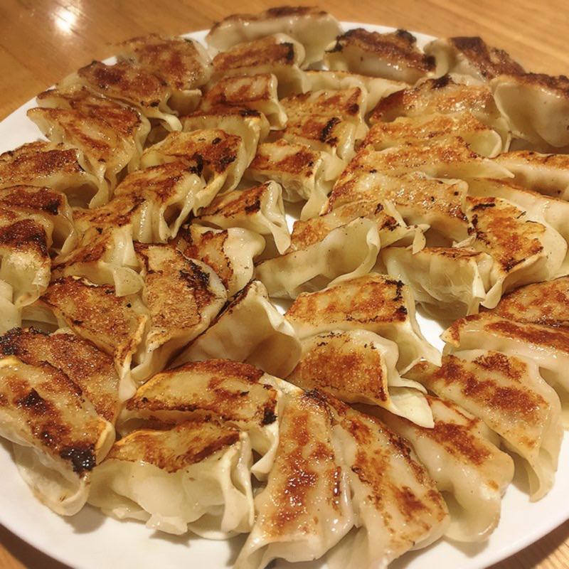 一口焼餃子(10コ)(宝雲亭 薬院)の写真