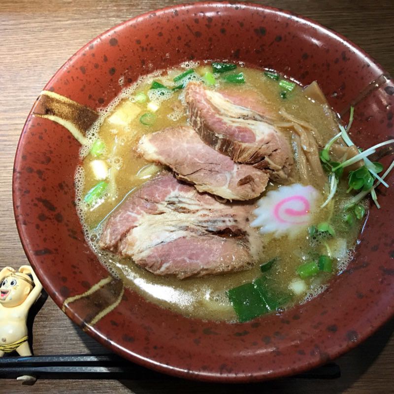 煮干し豚骨そば(中華そば煮干しや )の写真