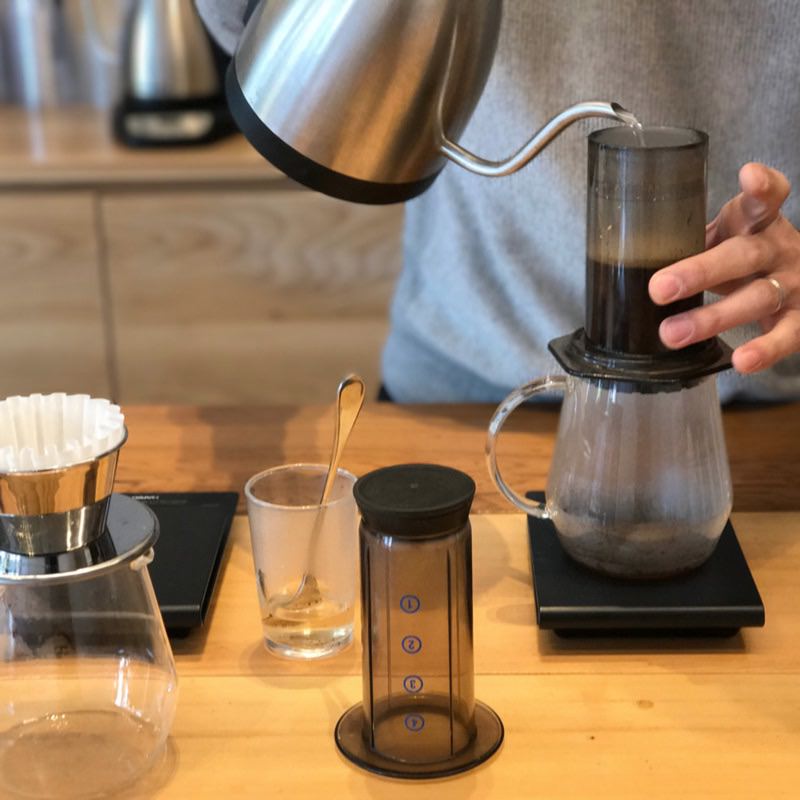 エアロプレス(PASSAGE COFFEE)の写真