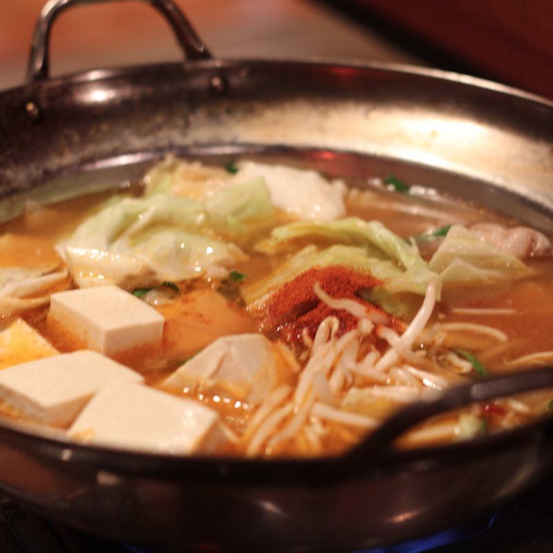 辛いもつ鍋(居食遊間 木四季 （こしき）)の写真