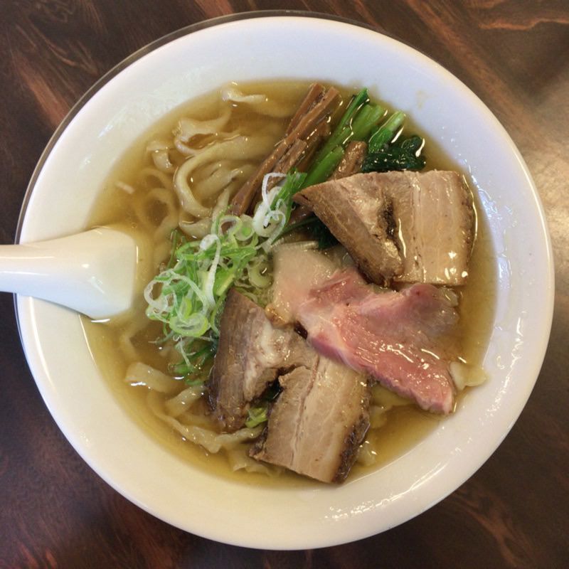 中華そば塩(湯の台食堂 )の写真