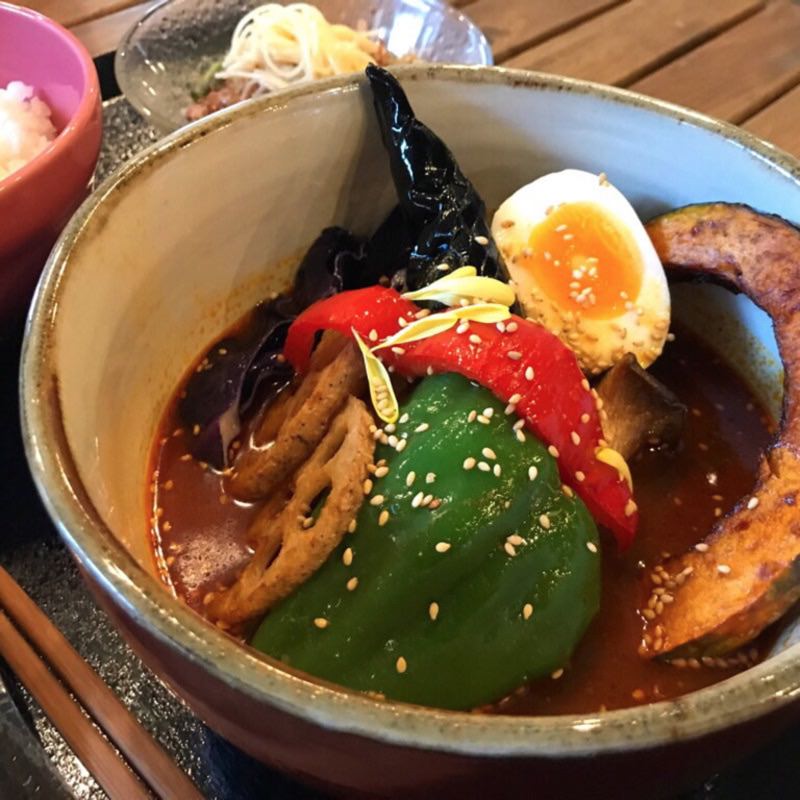頂点のスープカレー(蜂鳥カリー)の写真