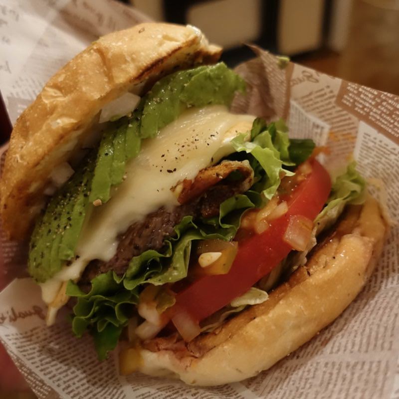 バリネスベジタリアンバーガー パティトッピング(Jack37Burger （ジャックサンナナバーガー）)の写真