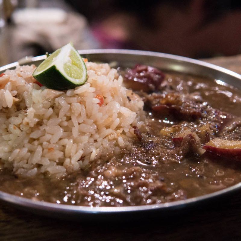 堕天使かっきーのカレー(青空食堂 )の写真