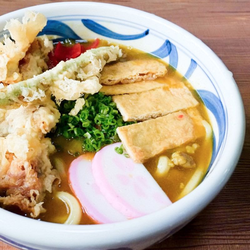かしわ天カレーうどん(手打うどん　源内 （てうちうどん　げんない）)の写真