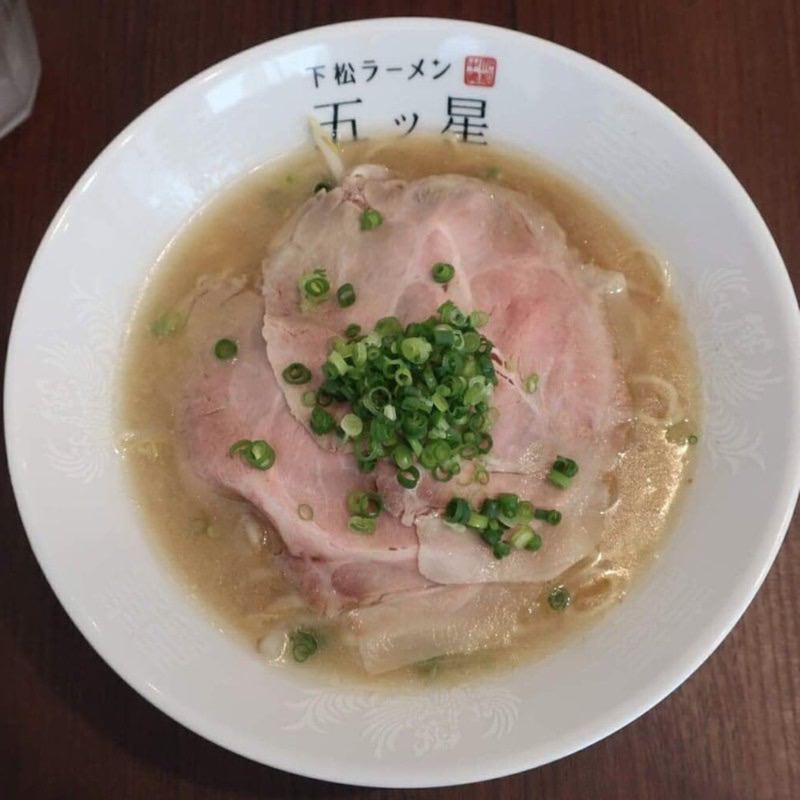 ラーメン（並）(下松ラーメン 五ツ星)の写真