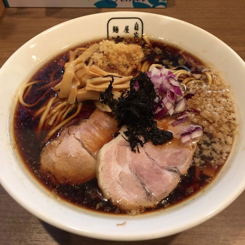 東仙台ブラックラーメン（細麺）(麺屋 翔 )の写真