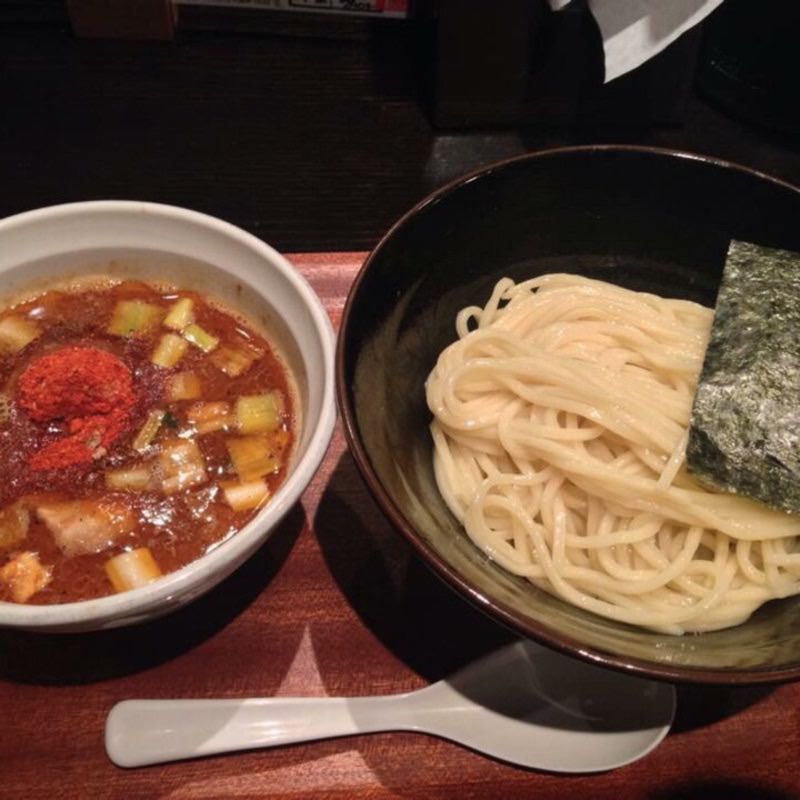 辛いつけ麺(つけ麺屋しずく )の写真