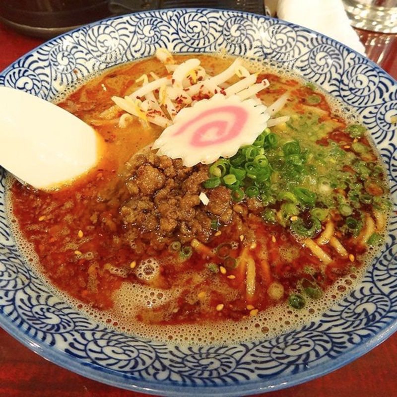 魚担々麺(自家製麺 魚担々麺・陳麻婆豆腐　"dan dan noodles")の写真