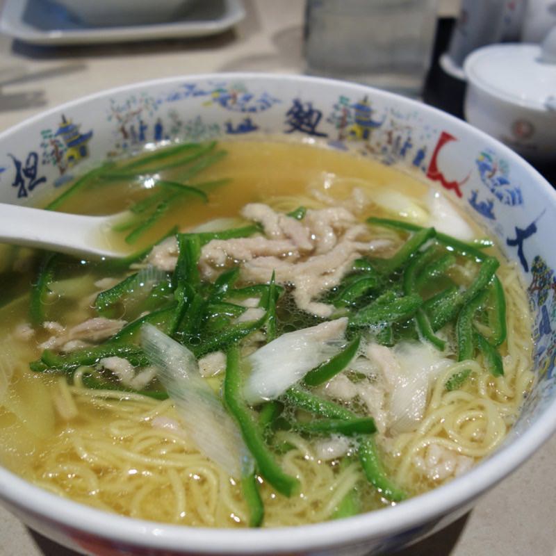 青椒肉絲麺(中国大明火鍋城 （チュウゴクダイメイ・ヒナベジョウ）)の写真
