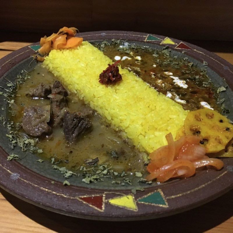 ダルキーマ&鹿のスパイシーカレー(バー カナタ （Bar Kanata）)の写真