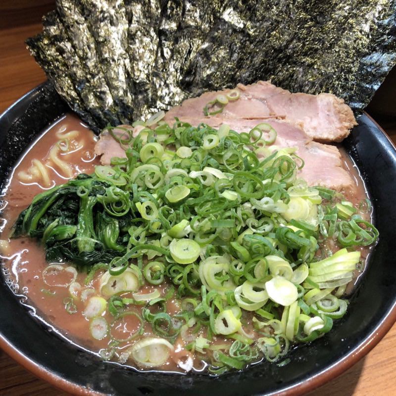 のり青ねぎラーメン(輝道家 （キドウヤ）)の写真