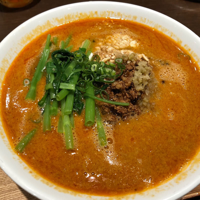 汁あり担々麺(六坊担担面)の写真