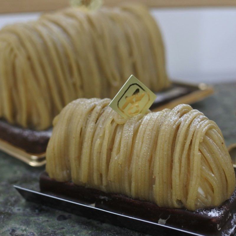 かやぶき～丹波栗のモンブラン～(中島大祥堂 大阪タカシマヤ店)の写真