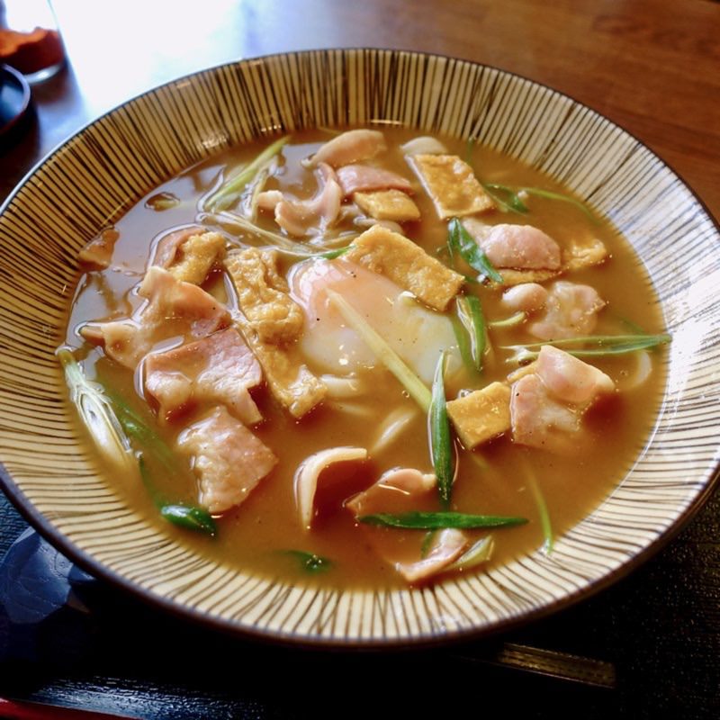 ベーコンエッグカリー(うどん 蔵十 （くらじゅう）)の写真