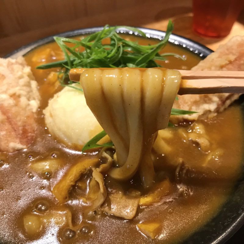 ちく玉天カレー(純愛うどん なでしこ)の写真