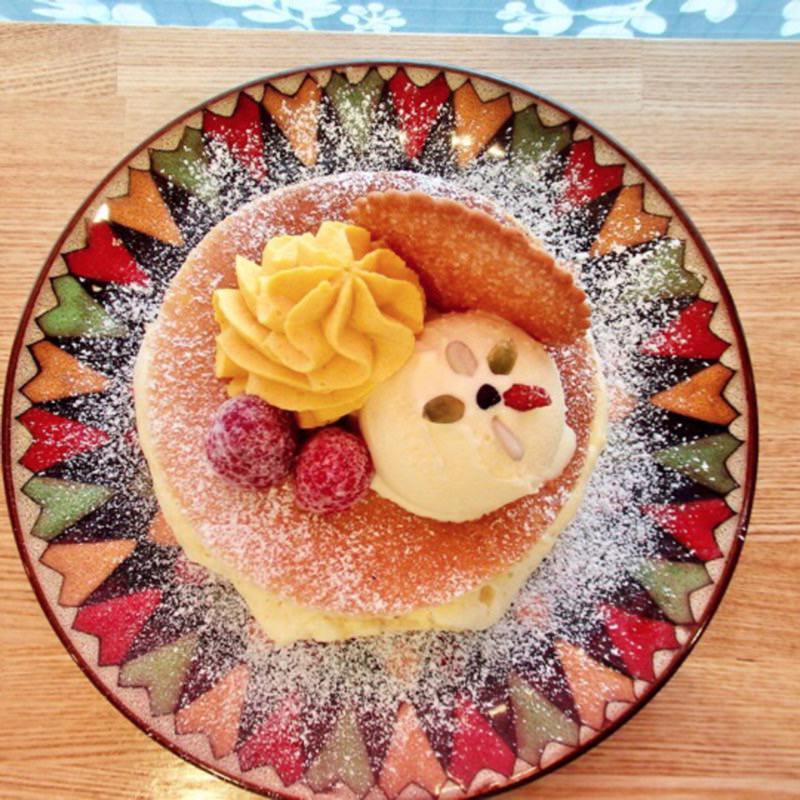 秋のパンケーキ(カフェ アリエッティ （Cafe ARRIETTY）)の写真