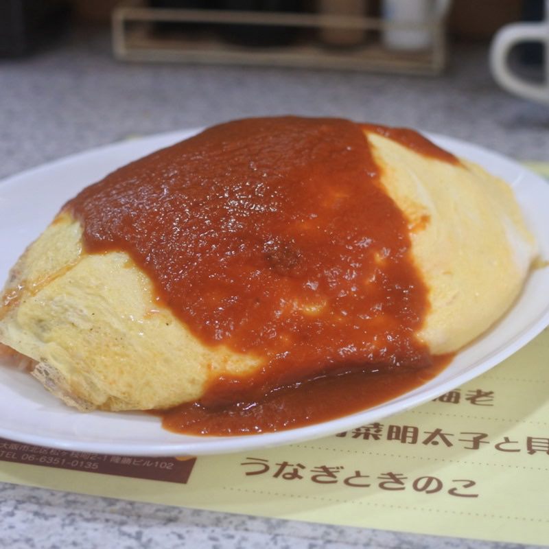 トマトソース　チキン(おむらいす屋 )の写真