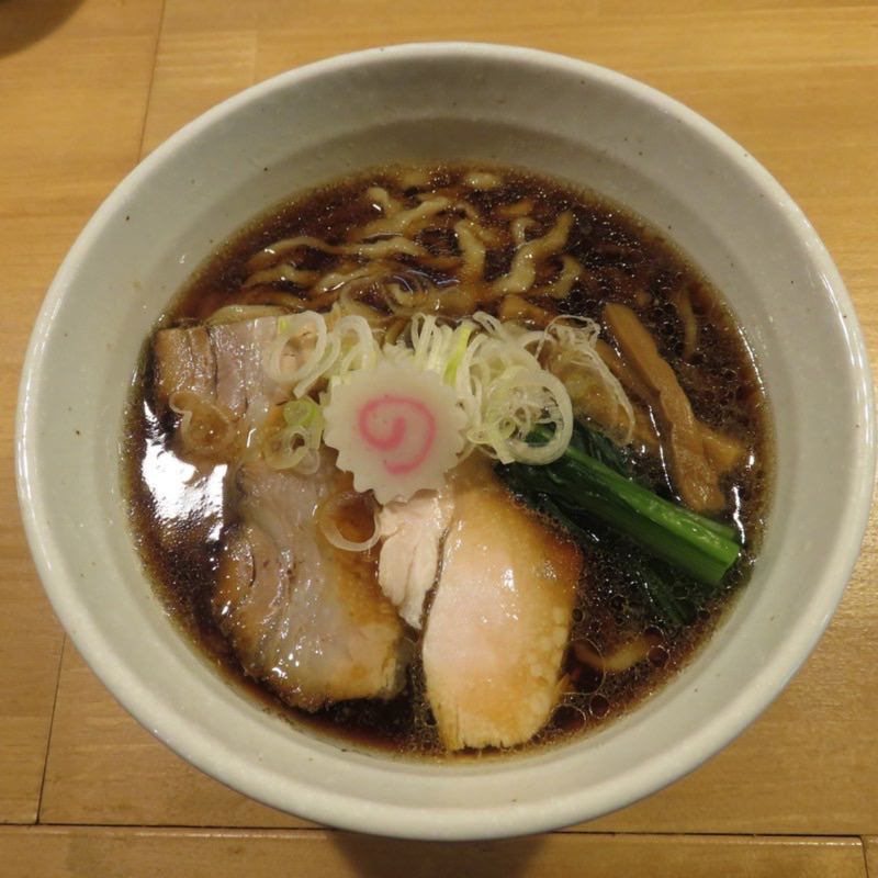 正油らぁめん(自家製手打ち麺 粋や)の写真