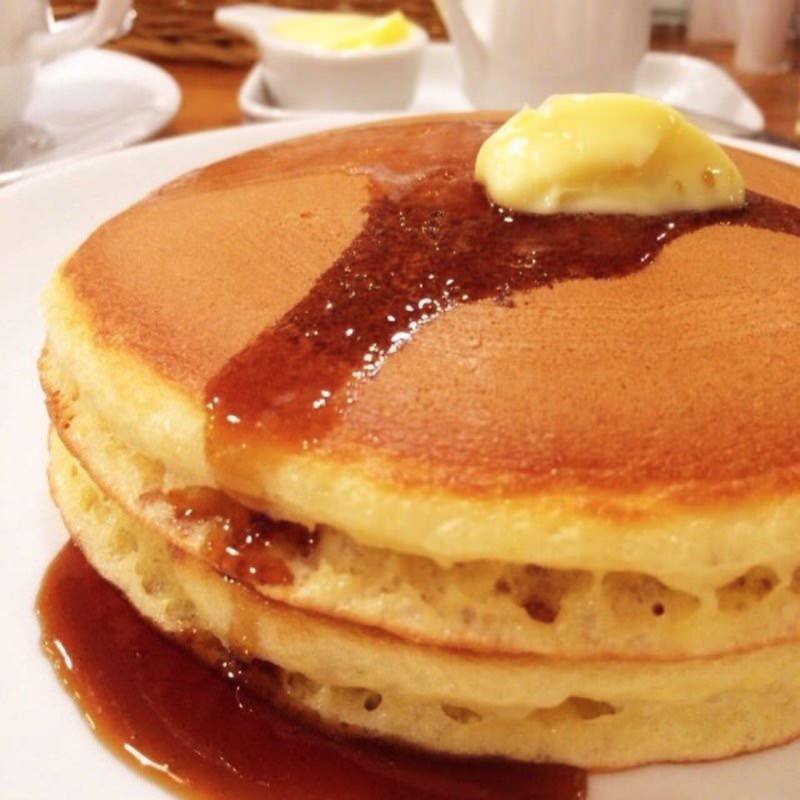 ホットケーキ(プレーン)(ホットケーキパーラー フルフル 赤坂店 （Fru-Full）)の写真