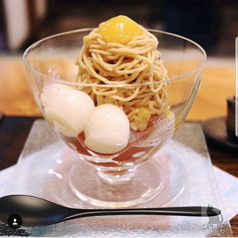 和のモンブラン(夏)(和栗や )の写真