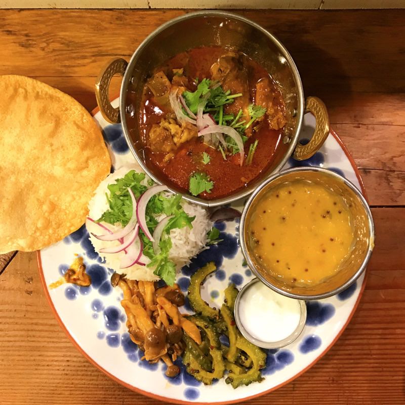 ポークビンダルー(beet eat)の写真