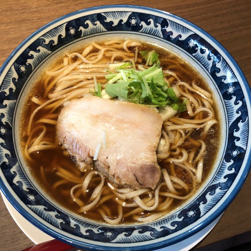 しゃも地どり中華そば(晴耕雨読)の写真