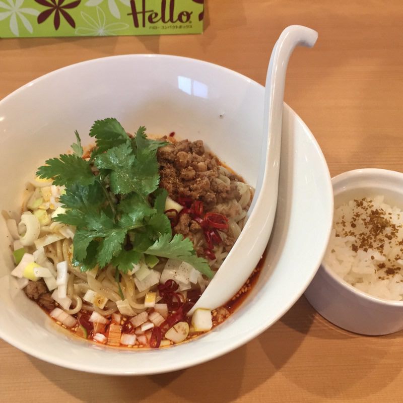 スパイシー汁なし担担麺(麺や二代目 夜来香 （イエライシャン）)の写真