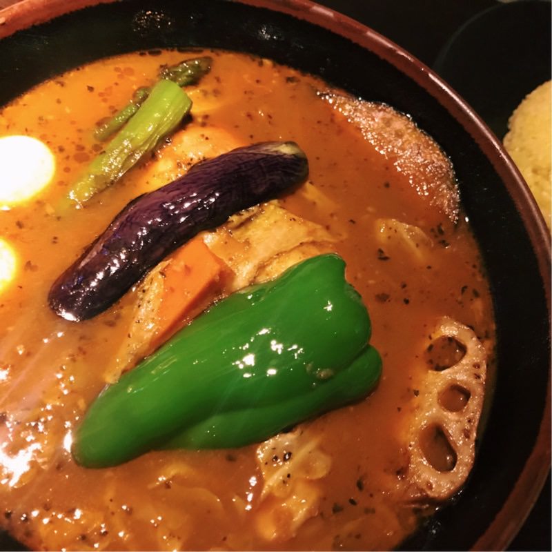 スープカレー チキン(Asian Bar RAMAI 横浜伊勢佐木モール店)の写真