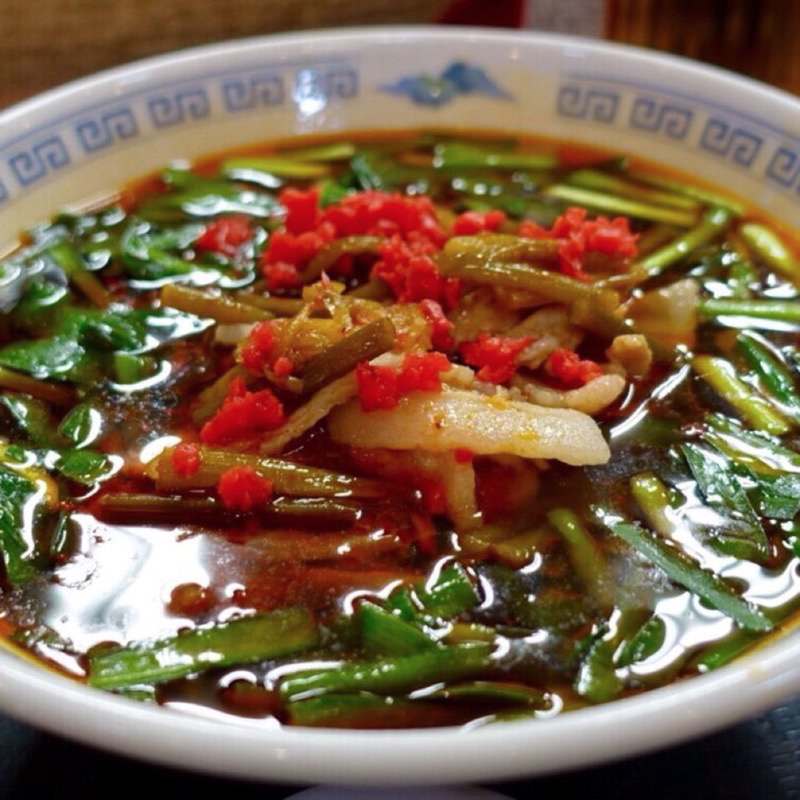 満州にらラーメン(さかえや 本店 （満州にらラーメン）)の写真