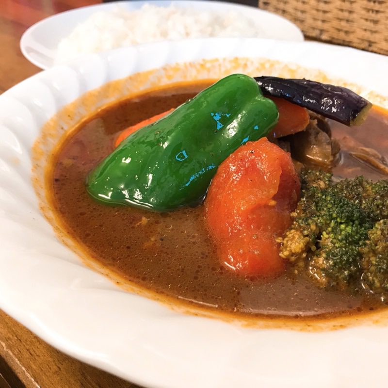 チキン野菜カレー(スープカレー　カムイ )の写真