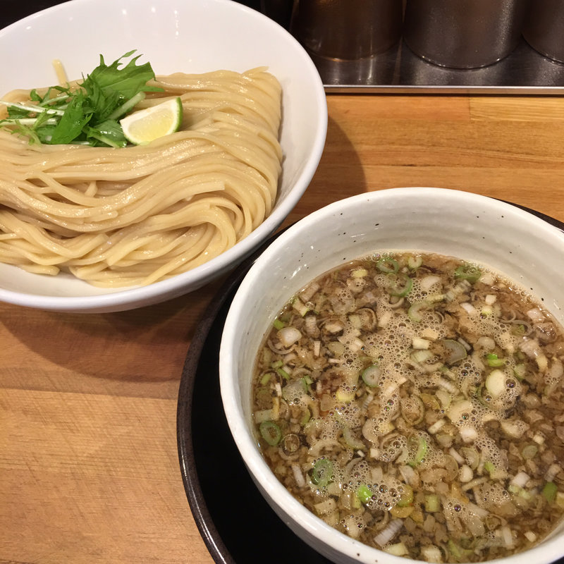 鶏もつつけ麺(清麺屋)の写真